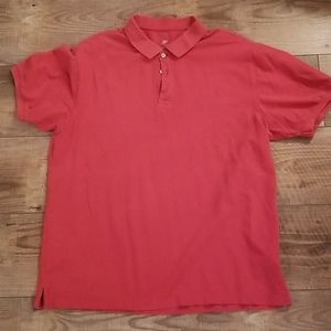 Tomato Color Polo